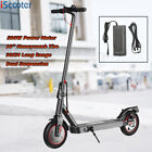 Adults 500W Electric Scooter Dual Suspension 10'' 30KM Long Range With Charger
