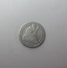 1876 U.S. Ten Cents * Seated Liberty Dime * Well Circulated * 90% Silver