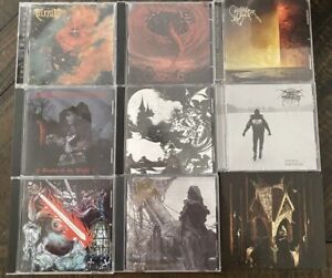 Lot Of 3 CDs Black Metal All Discs Playable Some Cases Show Wear ALL GOOD-MINT