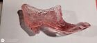 Fenton Pink Glass Shoe Slipper
