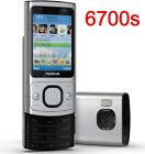 Original Nokia 6700 Slide Silver Unlocked Camera 5.0MP Bluetooth Java Smartphone