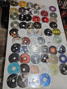 LOT of 57 Loose Music Cds (Discs Only) Random Assorted Wholesale CDs Bulk