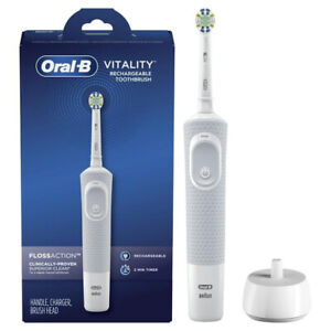 Oral-B Vitality Floss Action Electric Rechargeable Toothbrush, Powered by Braun
