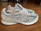 New Balance 990 v4 Grey Sneakers - Men's Size 15 - NEW WITH TAGS