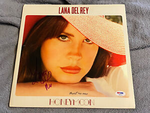 LANA DEL REY Signed Autographed Honeymoon Red Vinyl 2 LP Interscope PSA DNA