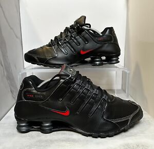 Size 11 - Nike Shox NZ Black Varsity Red