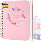 Hardcover 2023-2024 Planner Weekly and Monthly Academic Year Agenda Planner 8.5