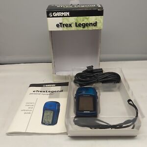 Garmin Etrex Legend GPS Handheld Personal Navigator With Box