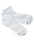 Hanes Ankle Socks Extended Sizes 3-Pack Women's ComfortSoft White Size 10-12