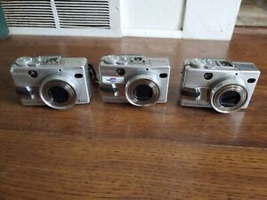 3 Sony DSC-V1 Cyber-Shot 5MP Digital Camera 4x Zoom Untested for parts/repair