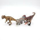 Schleich Dinosaur Figures Utahraptor, Allosaurus, Triceratops Lot of 3