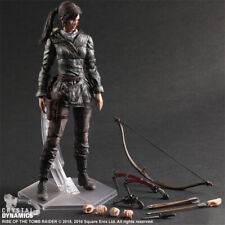Tomb Raider Lara Croft Action Figure Play Arts Kai Collectible Model With box
