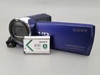 Sony Handycam HDR-CX240 Camcorder - Blue - Tested