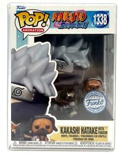 Funko Pop! Naruto Shippuden Kakashi with Pakkun SE #1338 With POP Protector