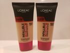 L'oreal~Lot of 2~Infallible Pro-Matte Foundation~#101.5 Ivory Buff~2ozTOT