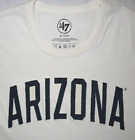Mens BNWT Ivory 47 Brand ARIZONA WILDCATS Official Stitched T Shirt size XL $45