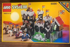 Sealed Original Vintage 1992 Lego Dungeon Master’s Castle 6086 Black Knight