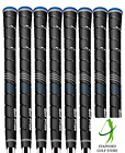 New Golf Pride CP2 Wrap Golf Grips UNDERSIZE CORE .580 Round  Black-Blue LOT 8