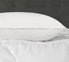 Marriott Down & Feather Cotton White Pillow Queen 20x30 Hollander Sleep & Decor