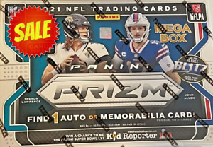 NEW SEALED 2021 Panini Prizm Football NFL Mega Box Target (40 Cards Per Box)