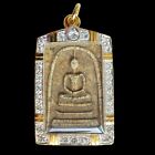 Phra Somdet PIM YAI Wat Rakhang LP Toh Rare Old Thai Buddha Amulet Holy power #9