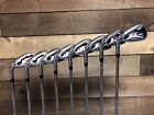 USED Left Handed PFT X9 Extreme MOI Womens Iron Set #4-SW Steel Lady Flex 613-RJ