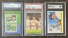 Mickey Mantle Older Graded Card Collection
