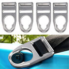 4X Aluminum Kayak Seat Strap Replacement Buckle Clip for Lifetime for Emotion C#