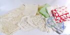 New ListingVintage Hankie Doilies Lace Panel Lot Of 11 Pieces For Crafts Sewing Projects