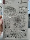 Altenew Sweet Nothings Clear Stamps And Dies Set Flowers Mother's Day !