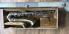 1962 C.G. Conn Elk Heart 10M Tenor Saxophone Vintage Gold Brass Lady Face