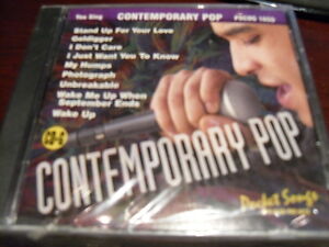POCKET SONGS KARAOKE DISC PSCDG 1650 CONTEMPORARY POP CD+G MULTIPLEX