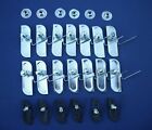 55 Chevy 2-Door Bel Air Quarter Side Stainless Molding Clips 1955 Chevrolet  (For: 1955 Chevrolet Nomad)