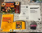 Donkey Kong 64 Nintendo 64 In Box With Manual! (no Pak) Very Good Condition