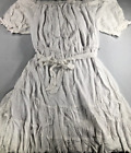 Love X Design Lulu Off-Shoulder White Dress 2XL - New with Tags - Flowy & Femini