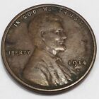 1914-S Lincoln Wheat Cent Penny Beautiful Coin Rare Date