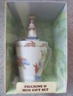 Rare Vintage Royal Doulton Bunnykin Mug & Figurine, Happy Birthday GIF Set 22407