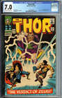 THOR #129 CGC 7.0 OW/WH PAGES // 1ST APPEARANCE OF ARES 1966