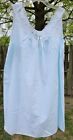 vintage MAIDENFORM sleeveless nightgown XL-aqua-washed, never worn