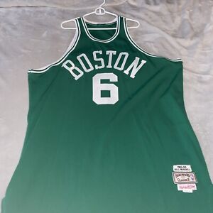 Bill Russell #6 Boston Celtics 1962-63 Mitchell & Ness Jersey Sz 56. Made In USA