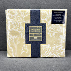 New ListingWilliam Morris Queen Sheet Set 4 PC Floral TONAL COMPTON - PALE GOLD