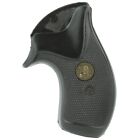 Pachmayr 03254 Black Compac Revolver Grip For Smith & Wesson J Frame Round