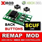 XBOX 360 MOD KIT, REMAP BUTTONS CHIP,  SCUF  like CHIP, ADD-ON MODDED CONTROLLER