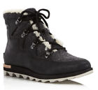 Sorel •Women 7• Sneakchic Alpine Winter Snow Ankle Boots LL5334-010 Black Grey