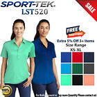 Sport-Tek LST520 Womens Short Sleeve Dri-Fit Moisture Wicking UV Polo Shirt