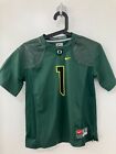 #1 University of Oregon green nike   Football jersey youth small
