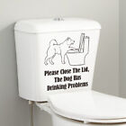 Funny Toilet Sticker KEEP ME CLEAN Vinyl Decal Bathroom Wall Seat Home Decor