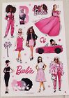 Barbie Stickers - 1 Full Sheet of 14 stickers