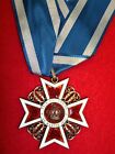 New ListingRomania, Order of the Crown Medal, Commander’s Neck Badge, 1885-1932, Civil
