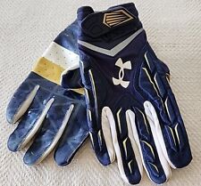 Notre Dame Football ~ Team Issued ~ Player Worn ~ Under Armour Gloves - Size XXL